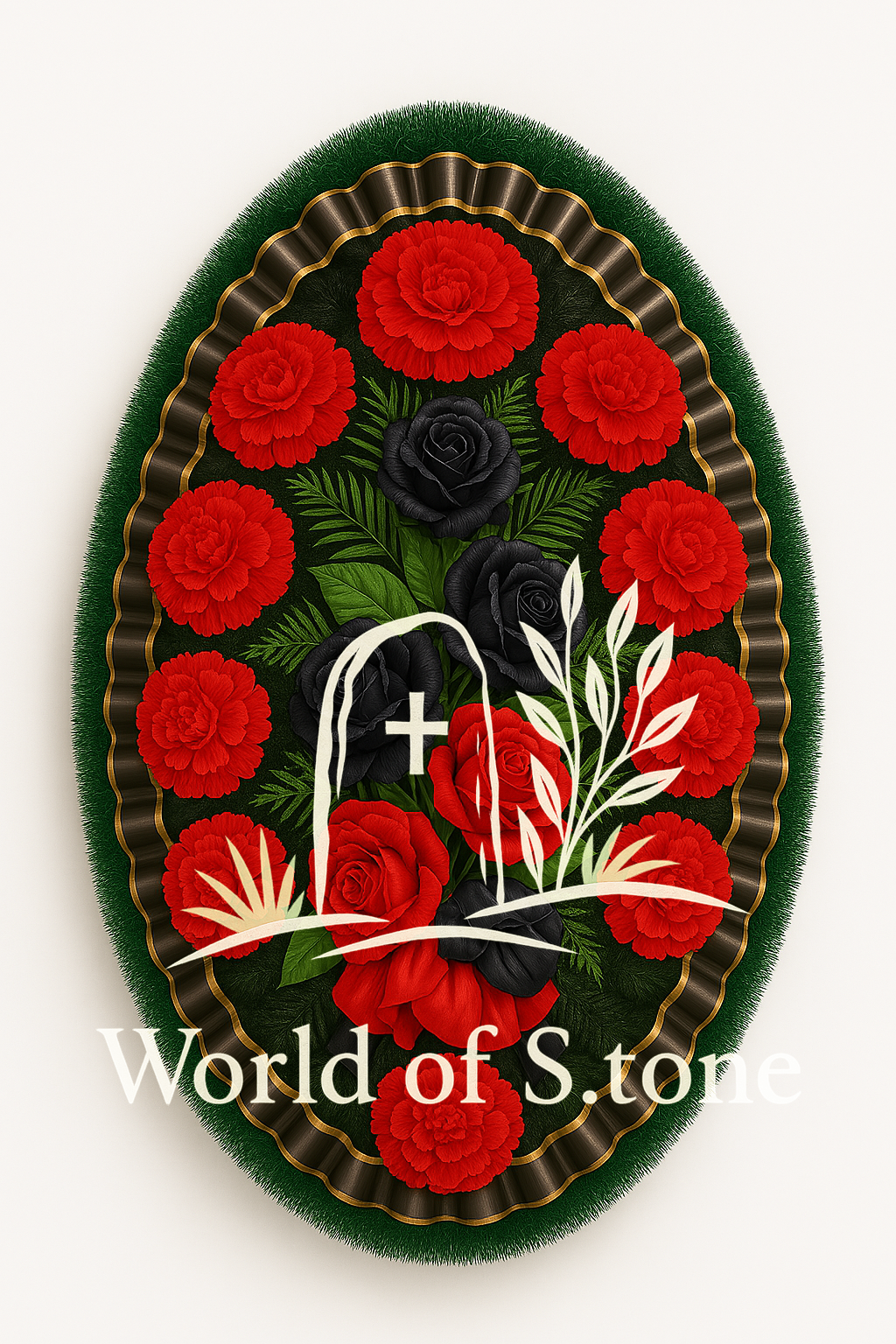 венок для возложения к памятнику