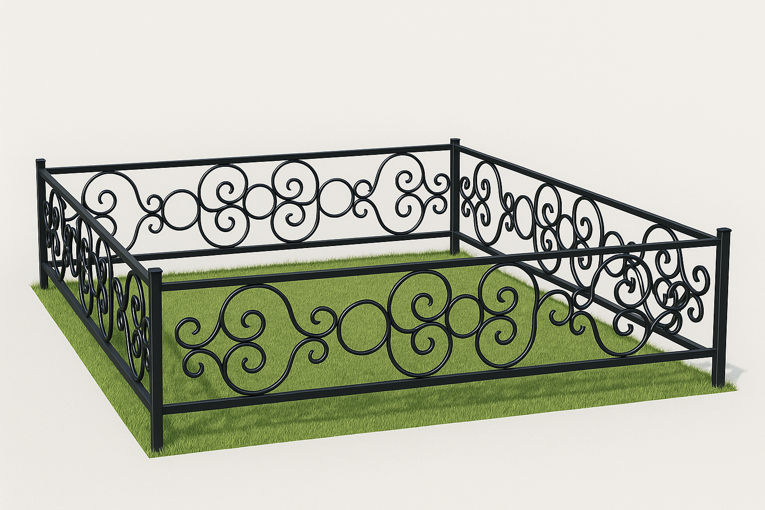 ограда на кладбище