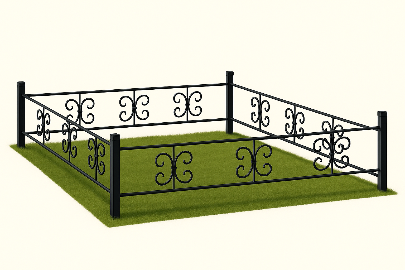 оградка на могилу купить