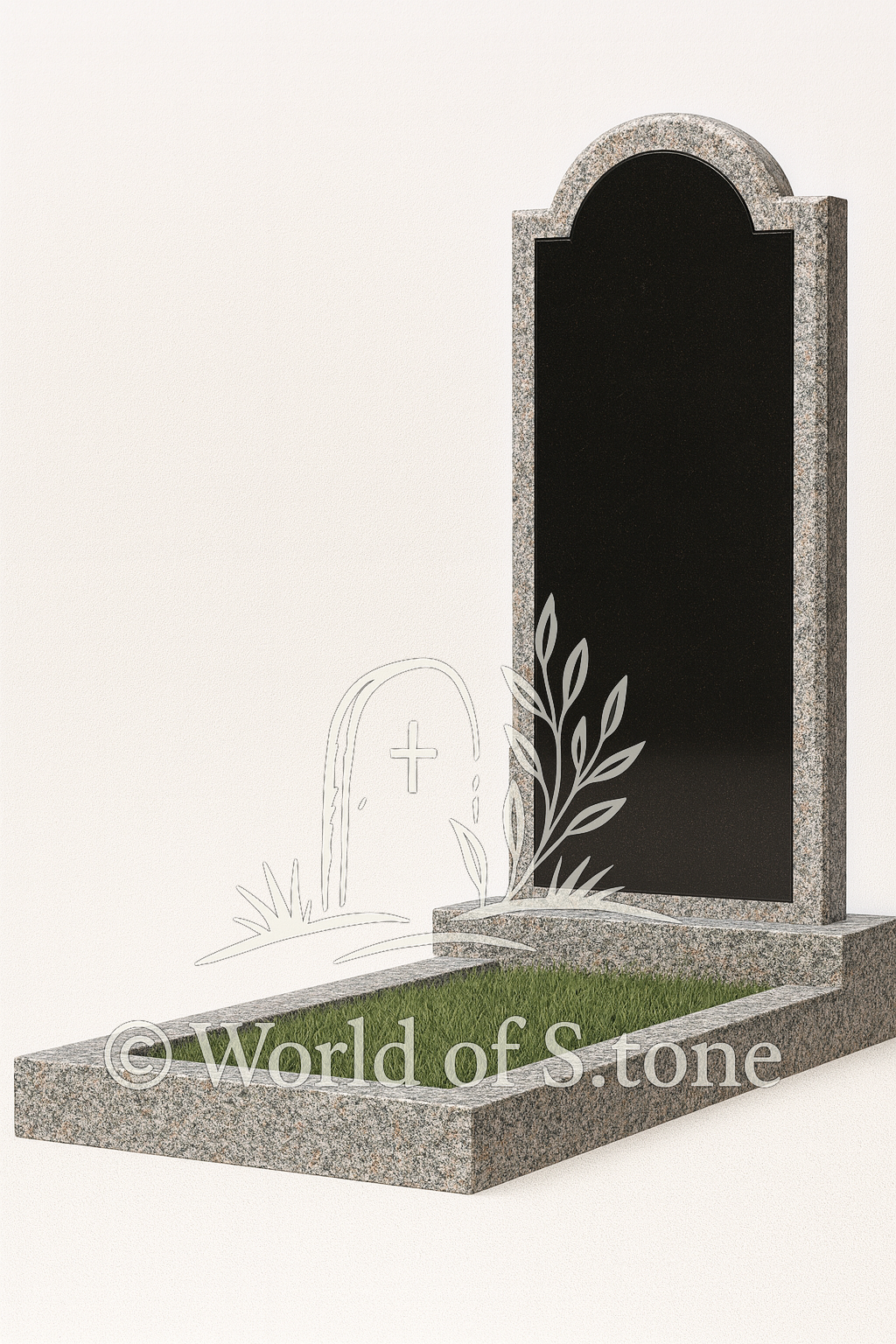 памятник из гранита с гравировкой