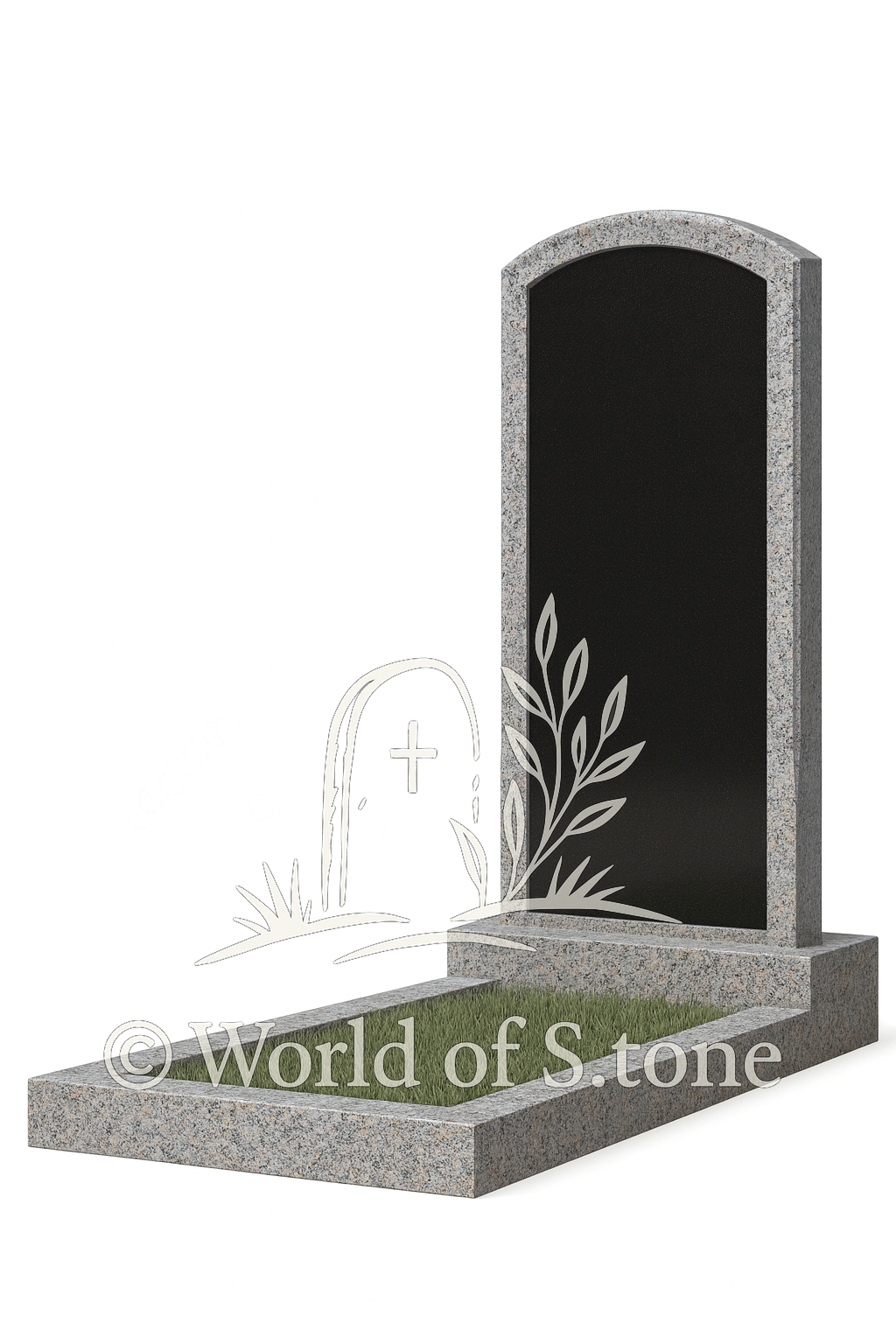 фото комбинированного памятника