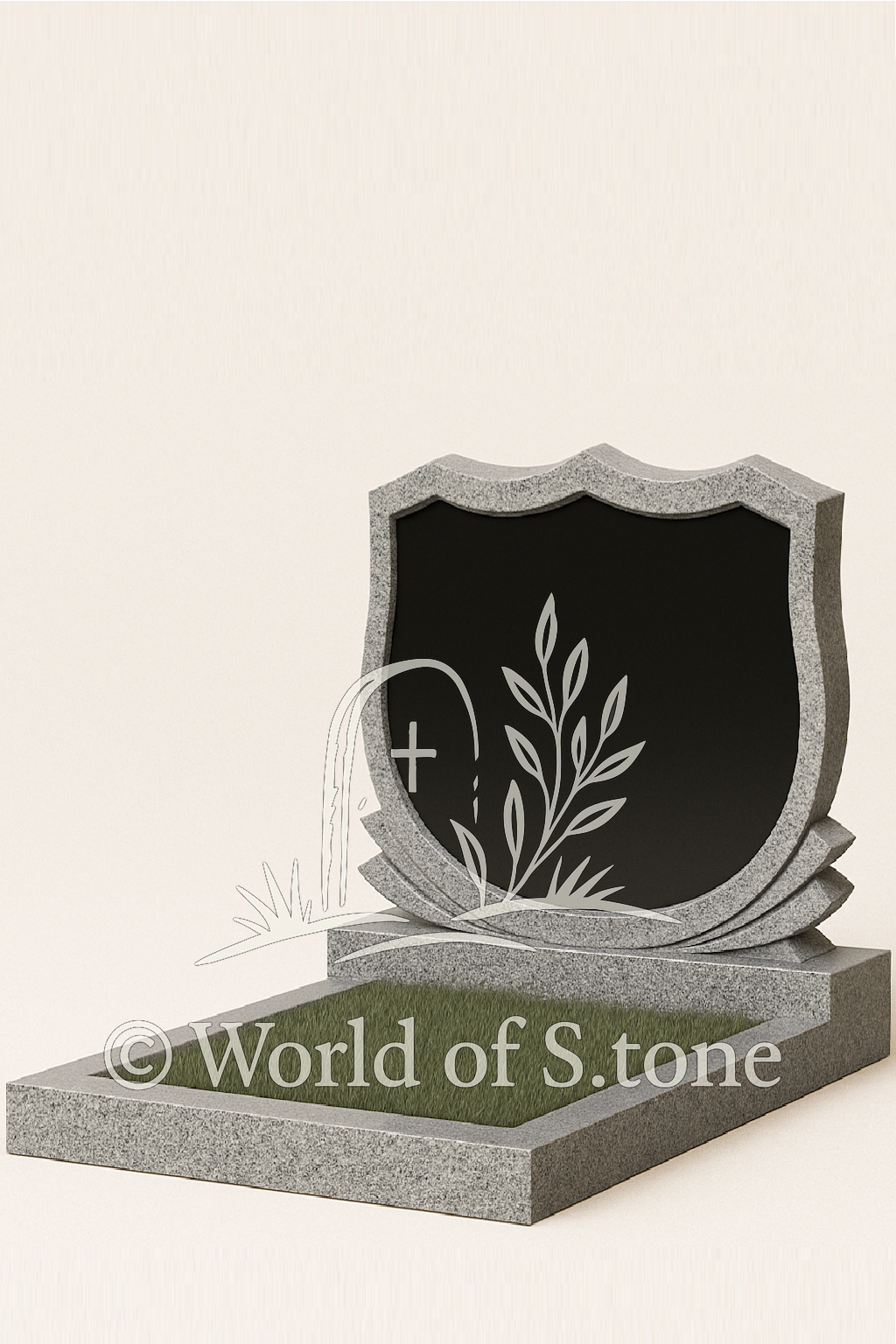 памятник гранит комбинированный под заказ