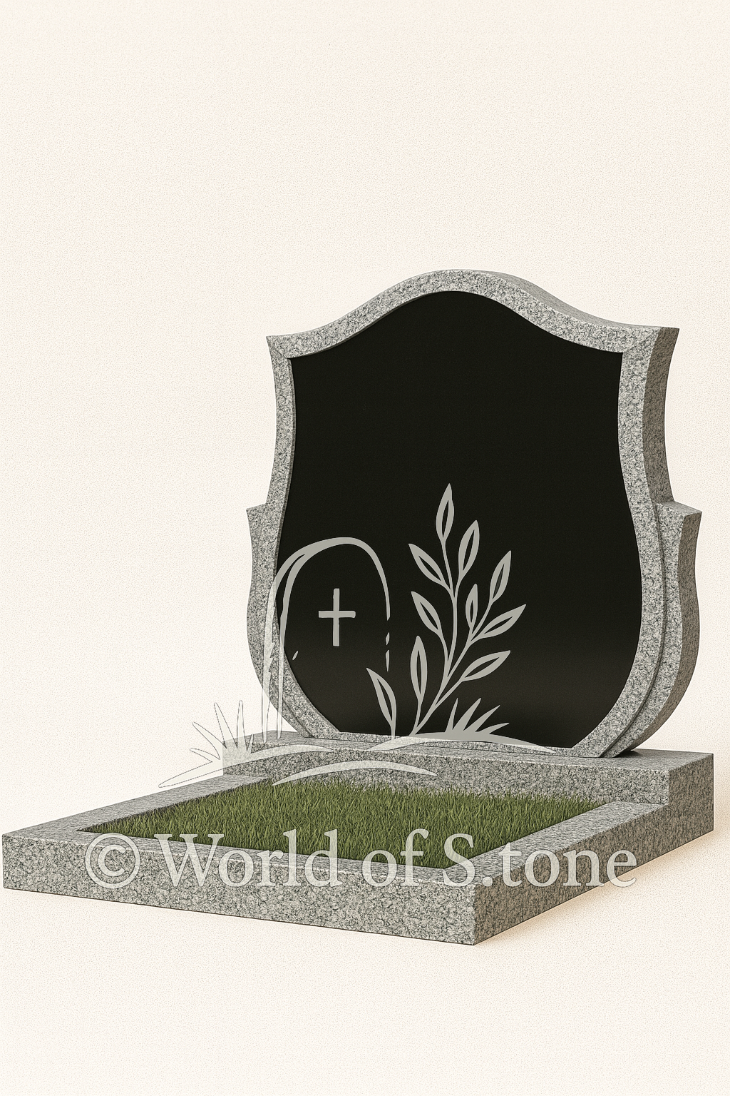 комбинированный памятник из гранита фото и цена