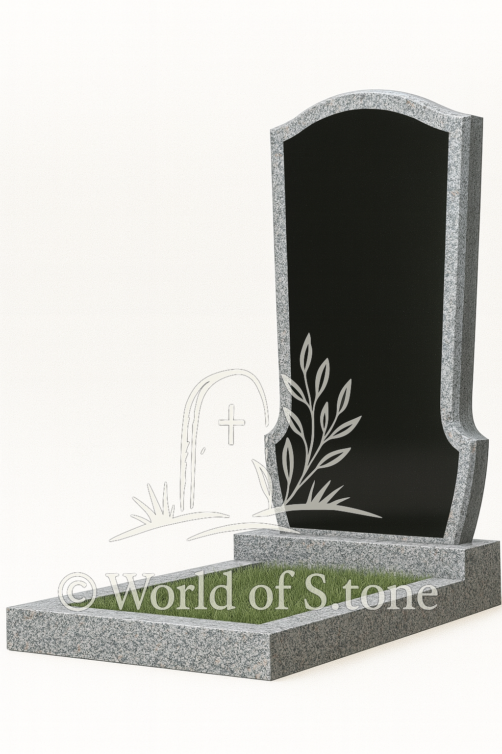 составной памятник из гранита фото