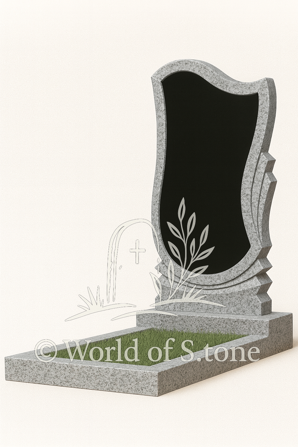 гравировка на комбинированном памятнике Нягань