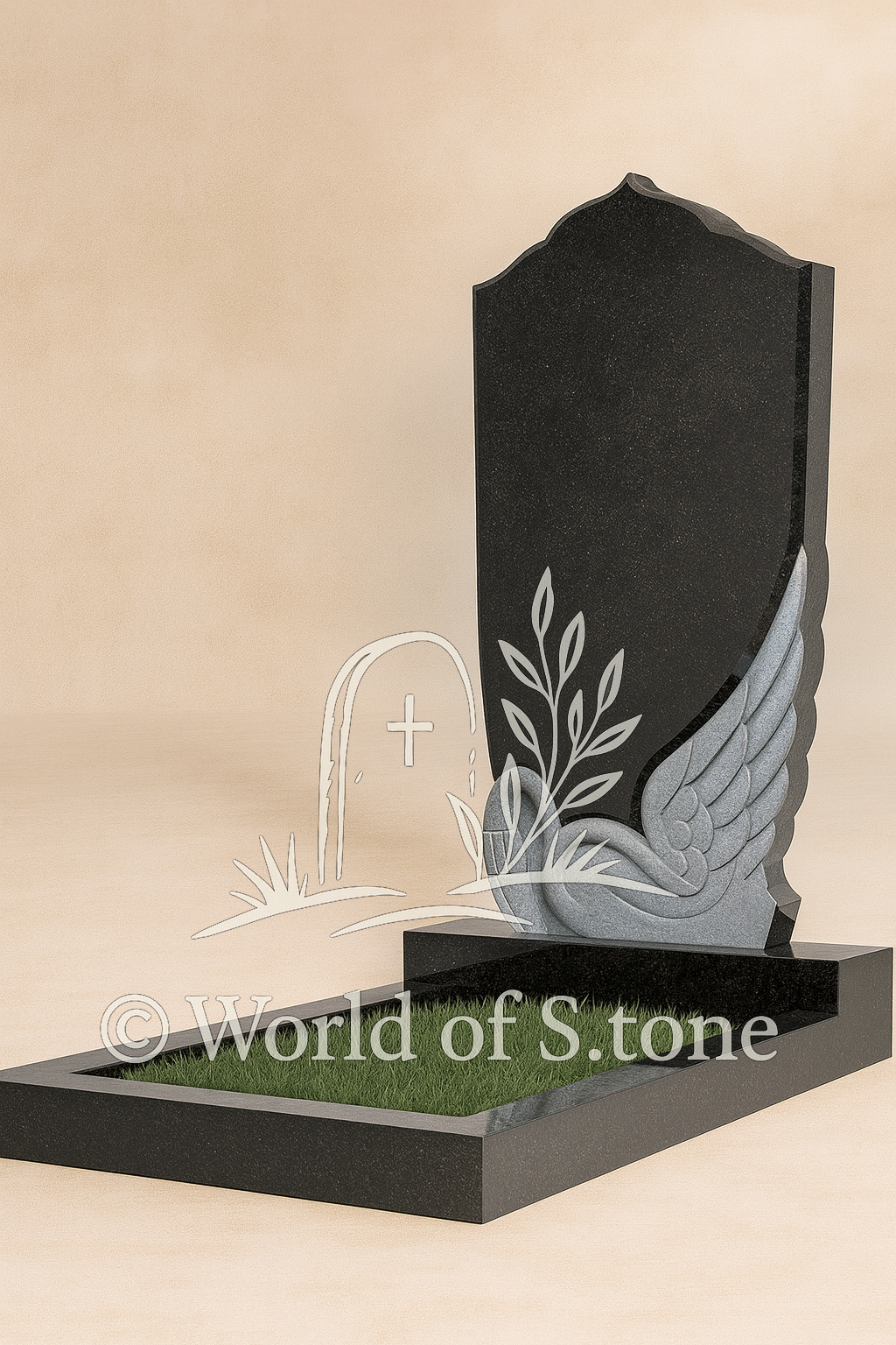 памятник гранит цветы