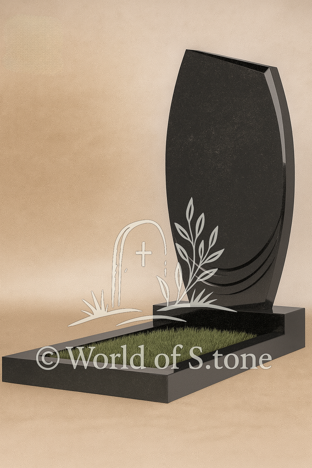 фото памятников на кладбище установки