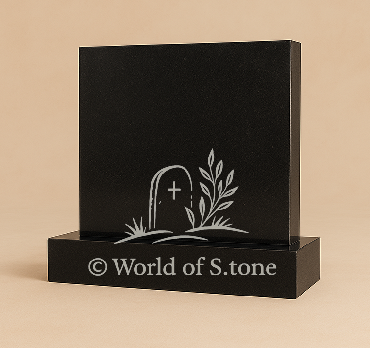 семейный памятник из гранита Нягань