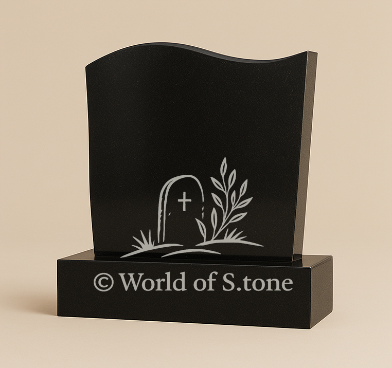 двойной памятник из гранита фото