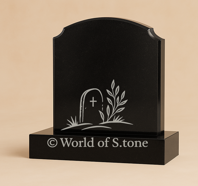 памятник на двоих из гранита