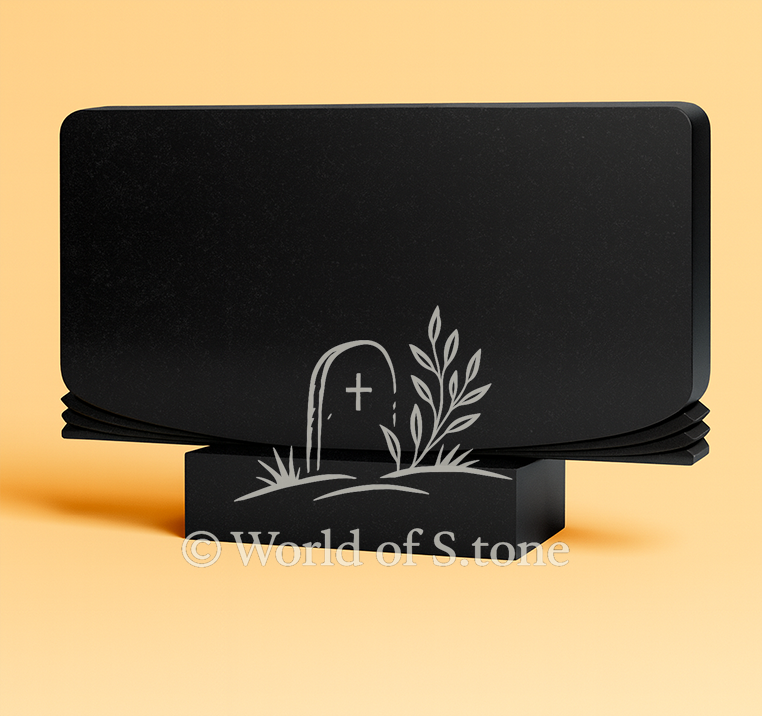 семейный памятник на кладбище гранит