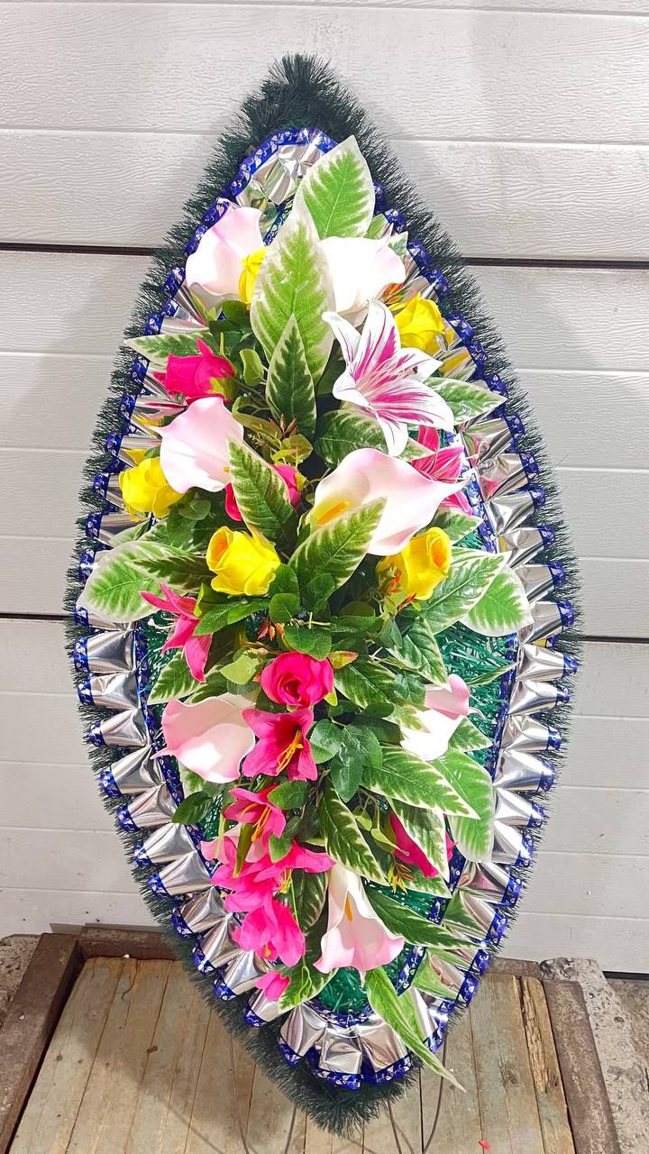 ритуальные букеты и венки каталог