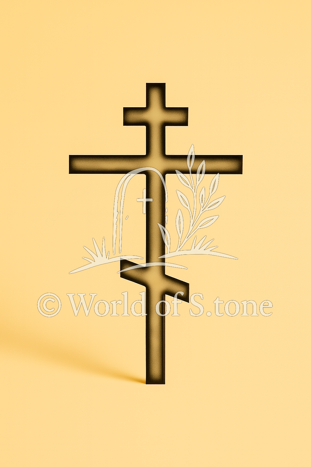 установка креста на кладбище