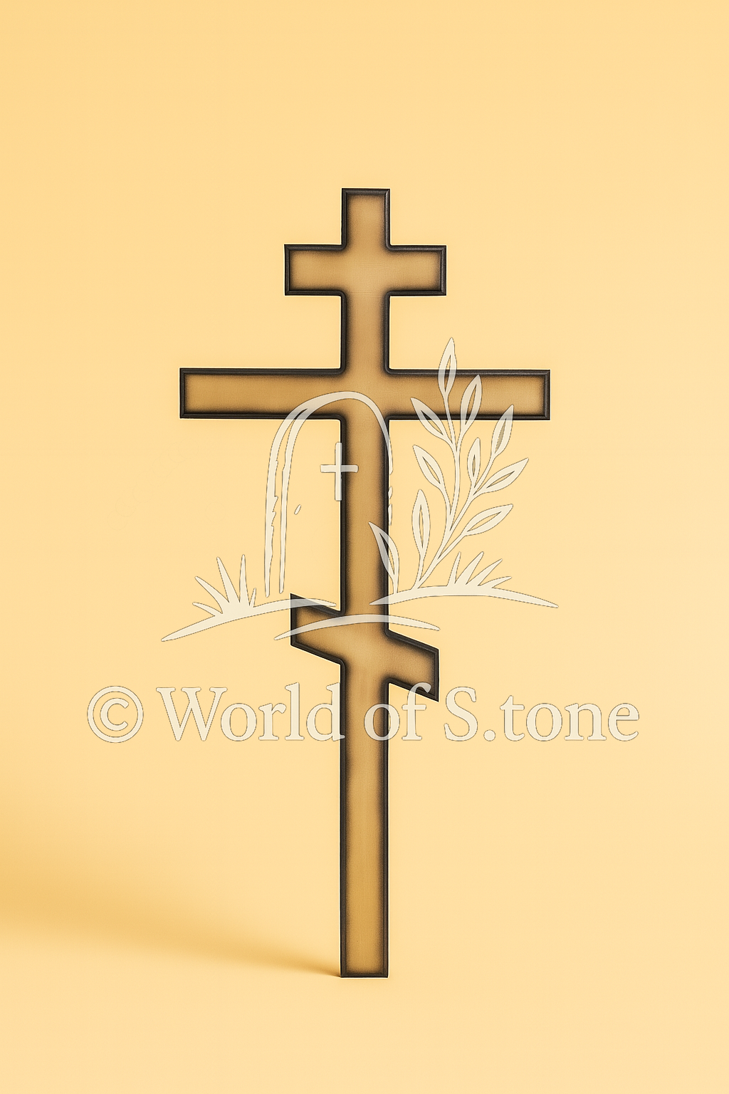 православный крест на могилу